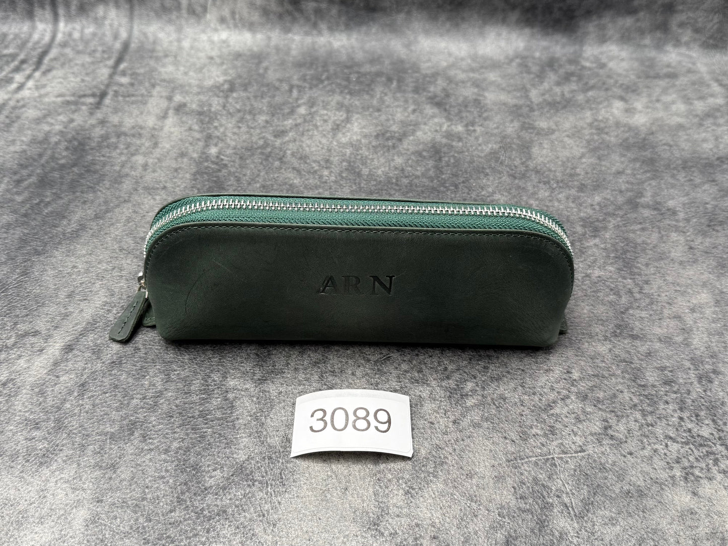 SECONDS -XLarge Zipper Leather Pencil Case - 3089