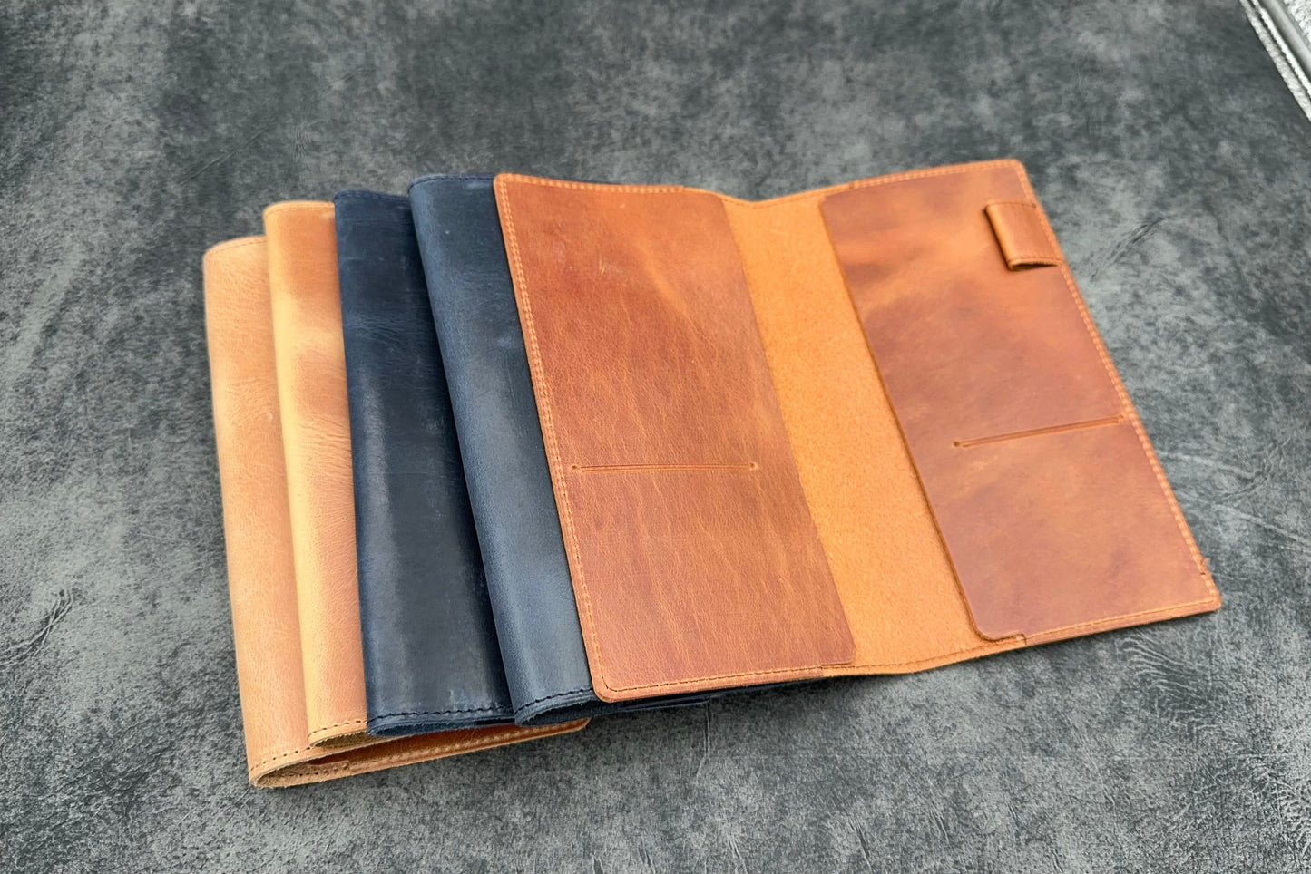 SECONDS LEATHER SLIM HOBONICHI WEEKS PLANNER COVER - Multiple Colors - 1018