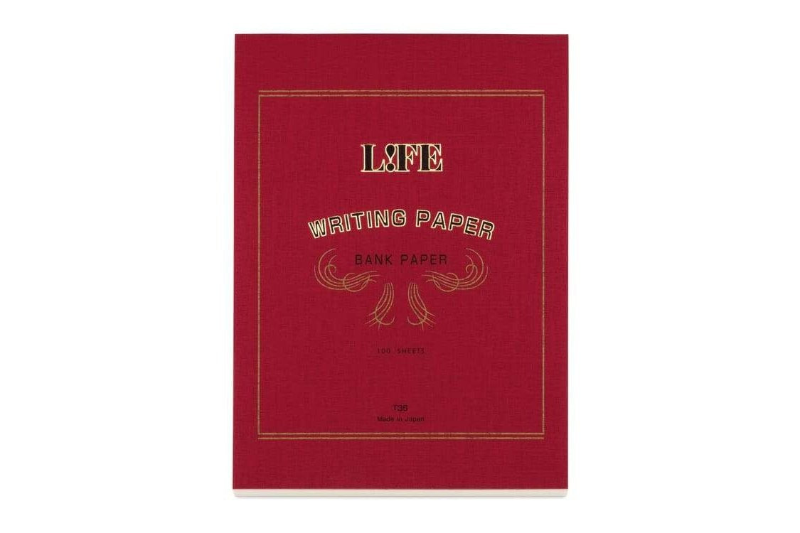 Life Bank Paper Pad - Red