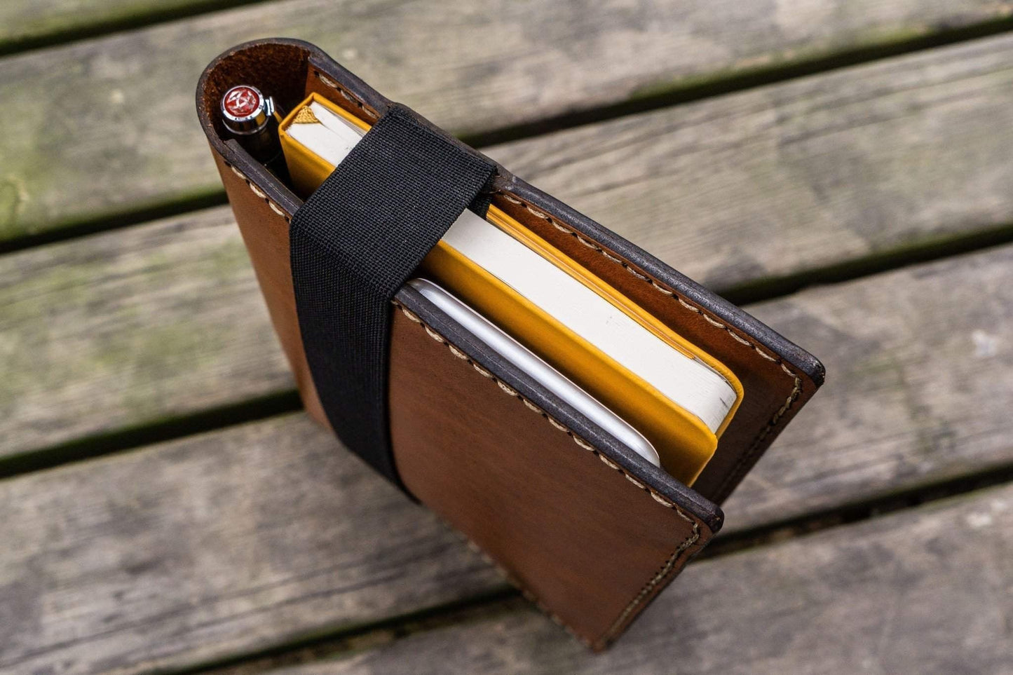 iPad Mini & Large Moleskine Cover - Brown