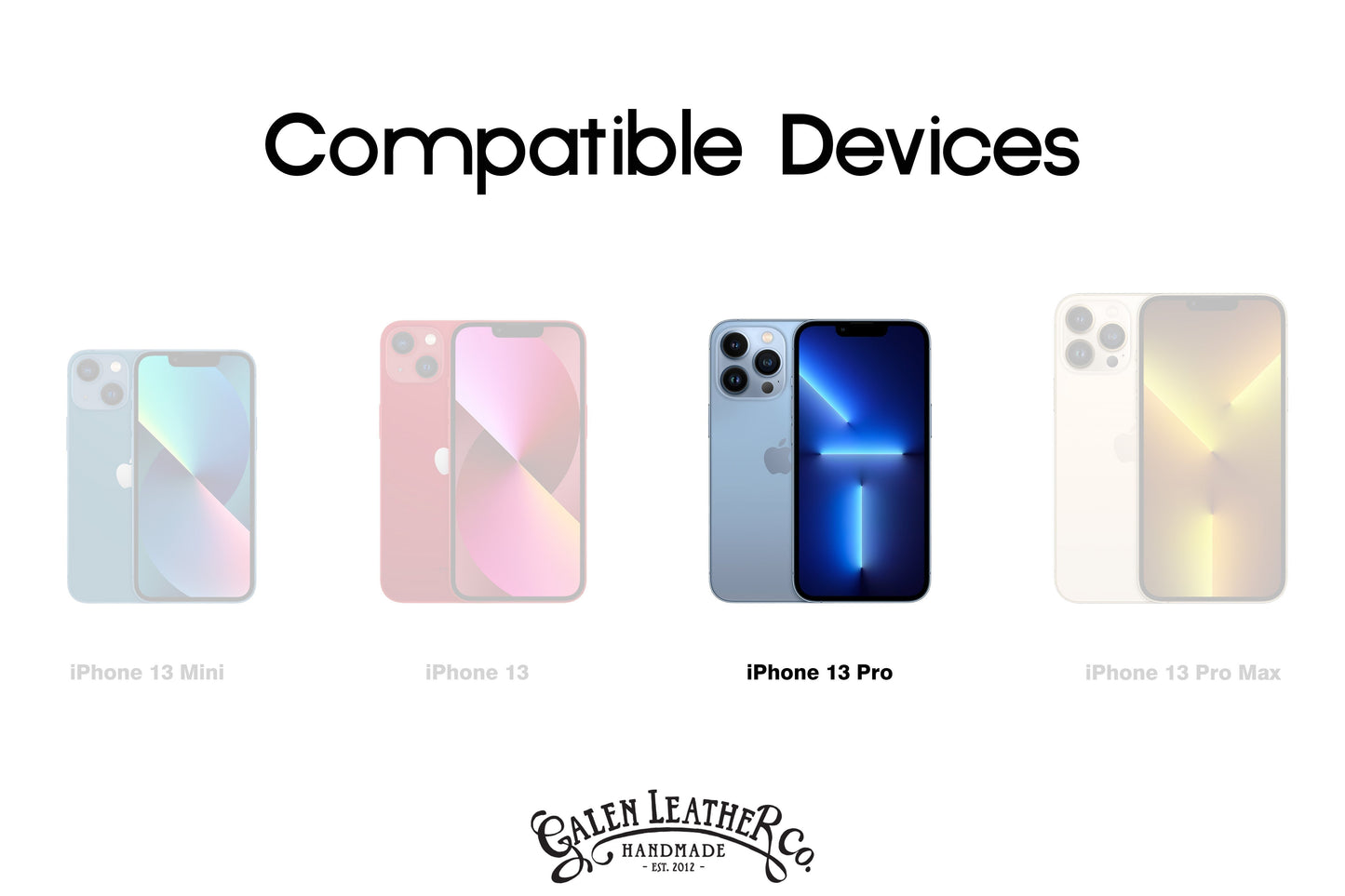 Leather iPhone 13 Pro Max (6.7) Hard Back Cover