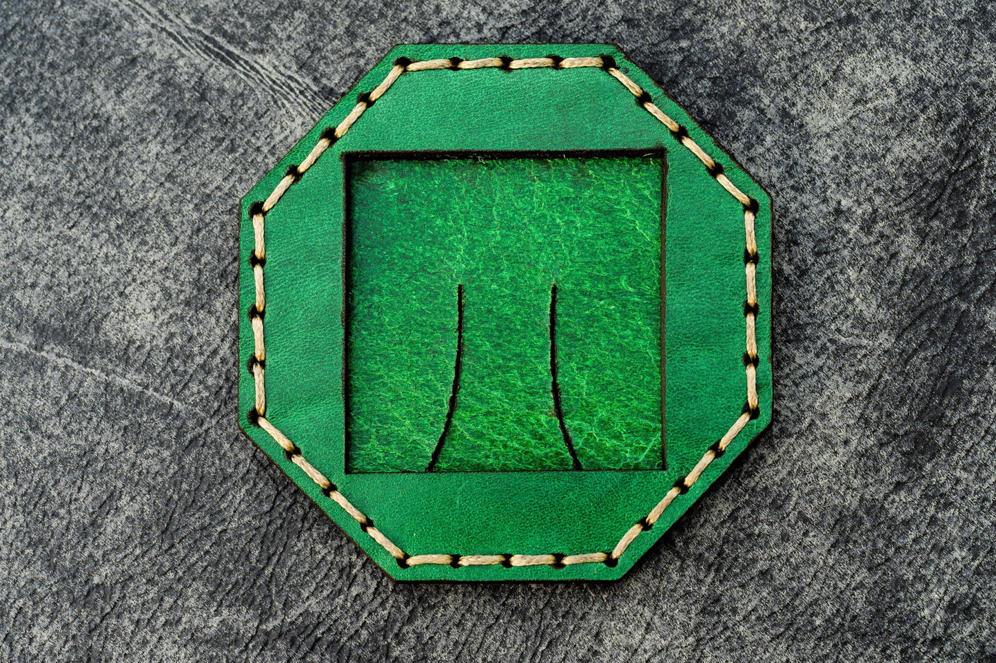 Leather Photo Frame Octagon