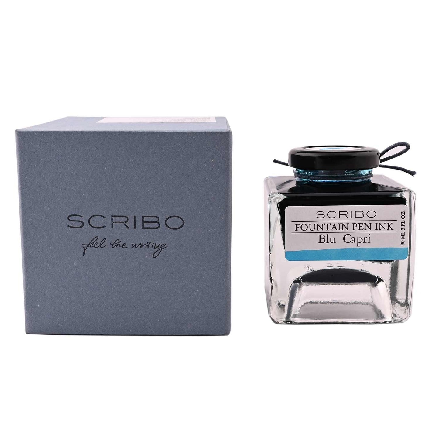 Scribo Blu Capri Ink Bottle- Turquoise - 90ml