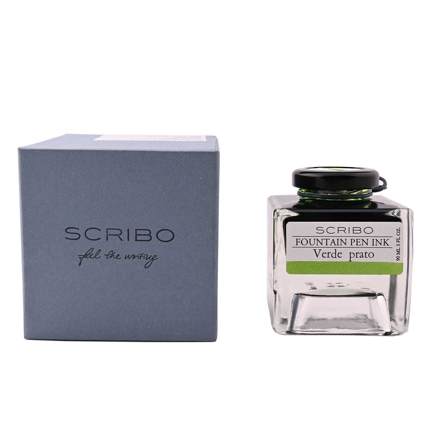 Scribo Verde Prato Ink Bottle- Green - 90ml
