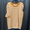 Anthropologie Stripe Tank Ruffles SWEATERS XS