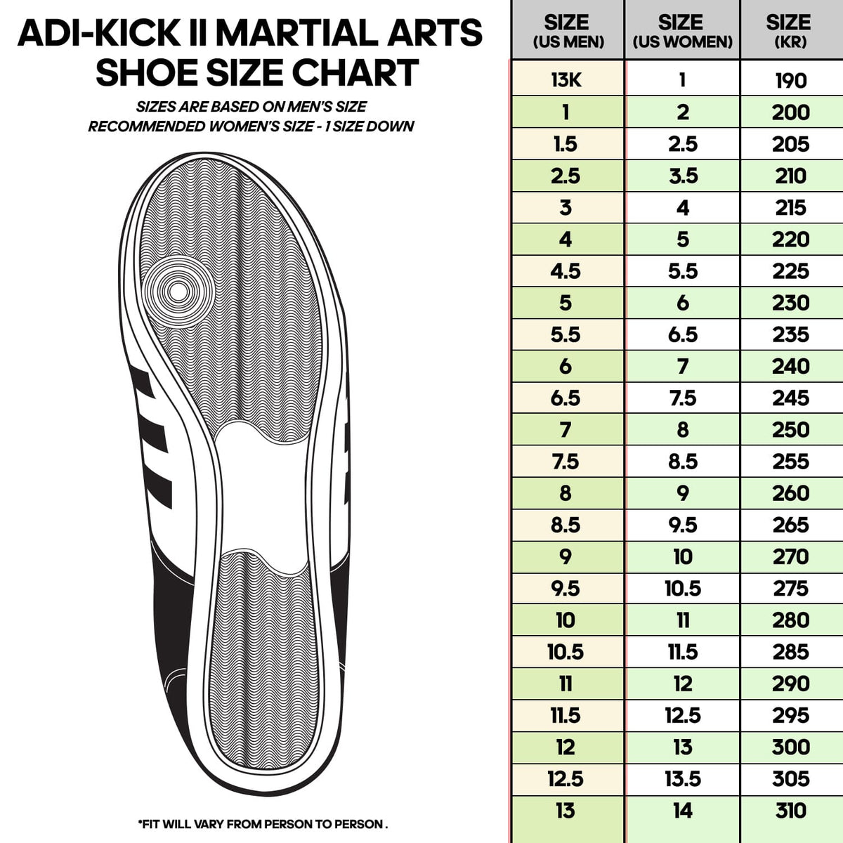 adidas Adi-Kick 2 Taekwondo Shoes