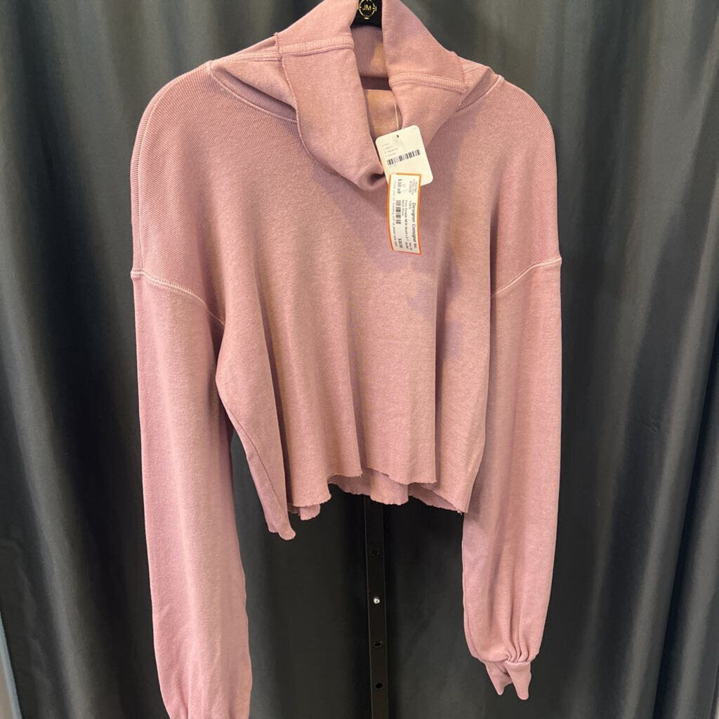 Free People NEW Beach LS T Neck TOPS XS