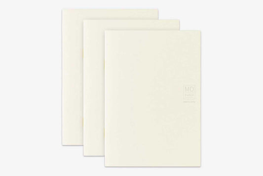 Midori MD Notebook Light A6 Grid 3-pack
