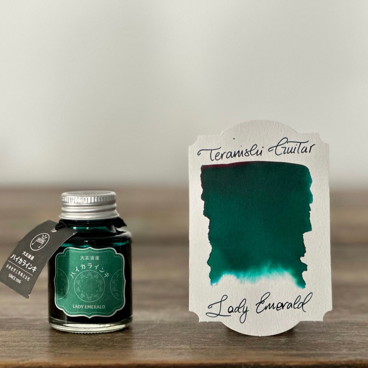 Teranishi Guitar Taisho Roman Haikara Ink - Lady Emerald