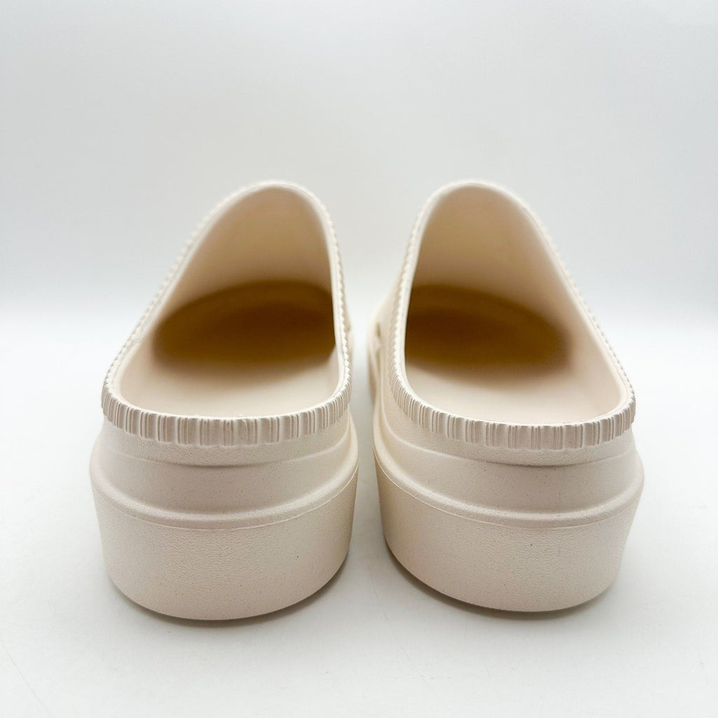 HUNTER Mens In/Out Bloom Clog Size 13 UK 12 White Willow Cream NWOB