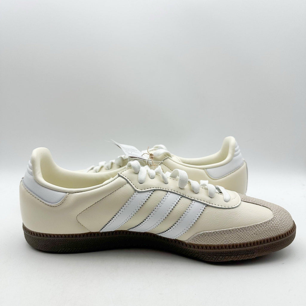 ADIDAS Womens Samba OG Wonder Alumina Sneakers Size 11 Off-White Tan NWT NWOB