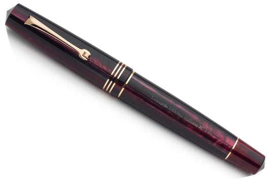 Leonardo Momento Zero Fountain Pen - Prugna RGT