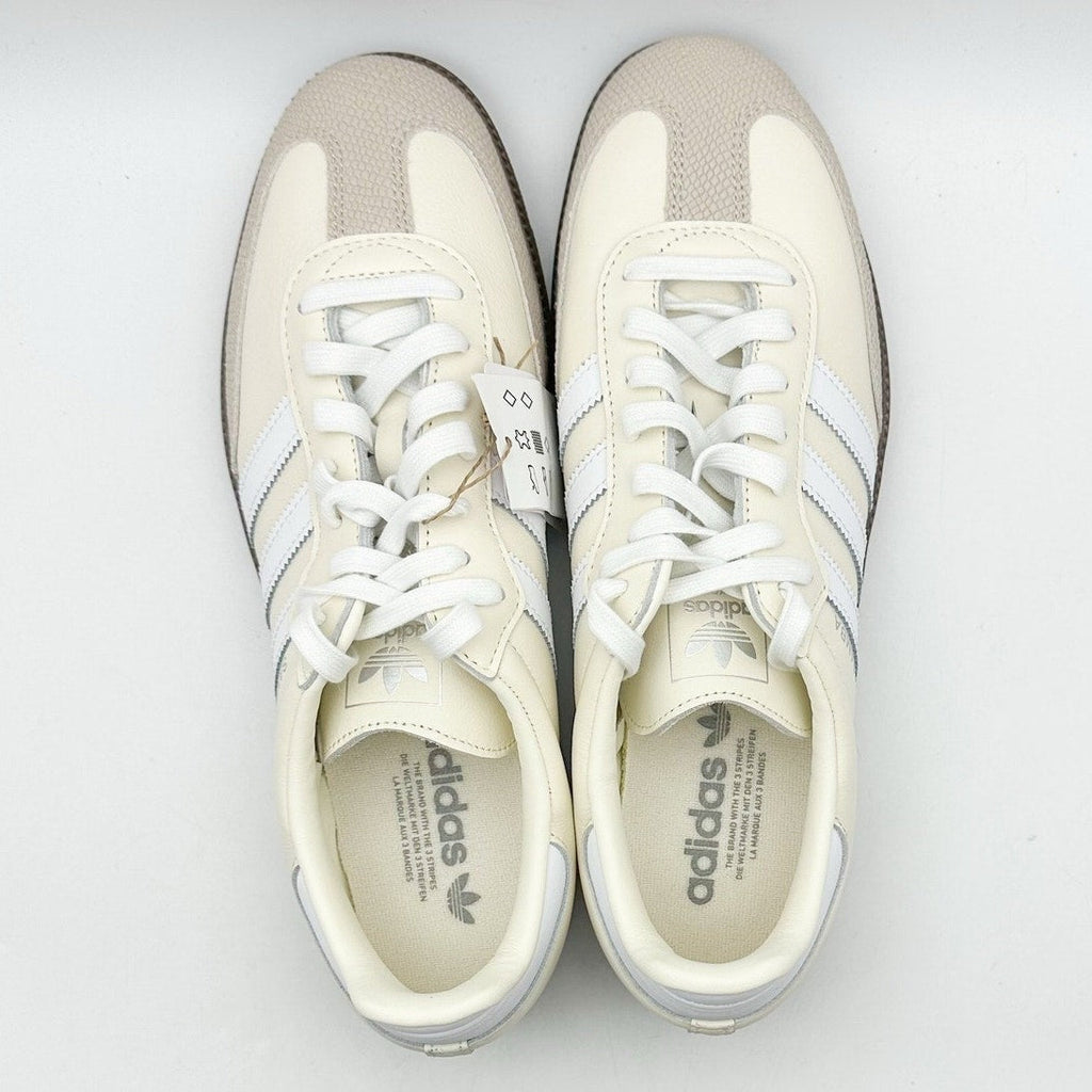 ADIDAS Womens Samba OG Wonder Alumina Sneakers Size 11 Off-White Tan NWT NWOB