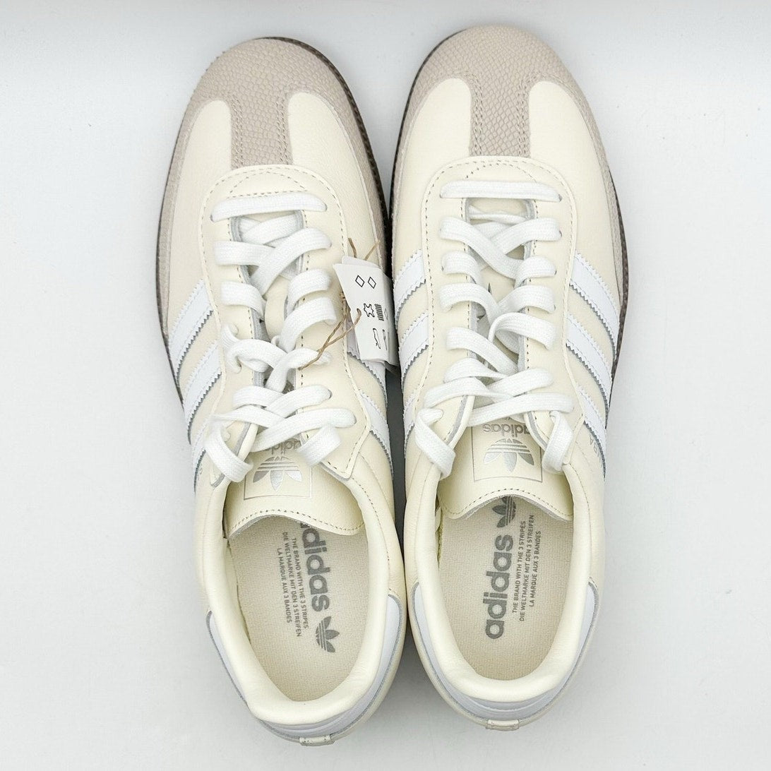 ADIDAS Womens Samba OG Wonder Alumina Sneakers Size 11 Off-White Tan NWT NWOB