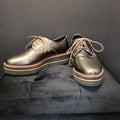 M&S Collection Patent Lace Up Loafers SHOES 6