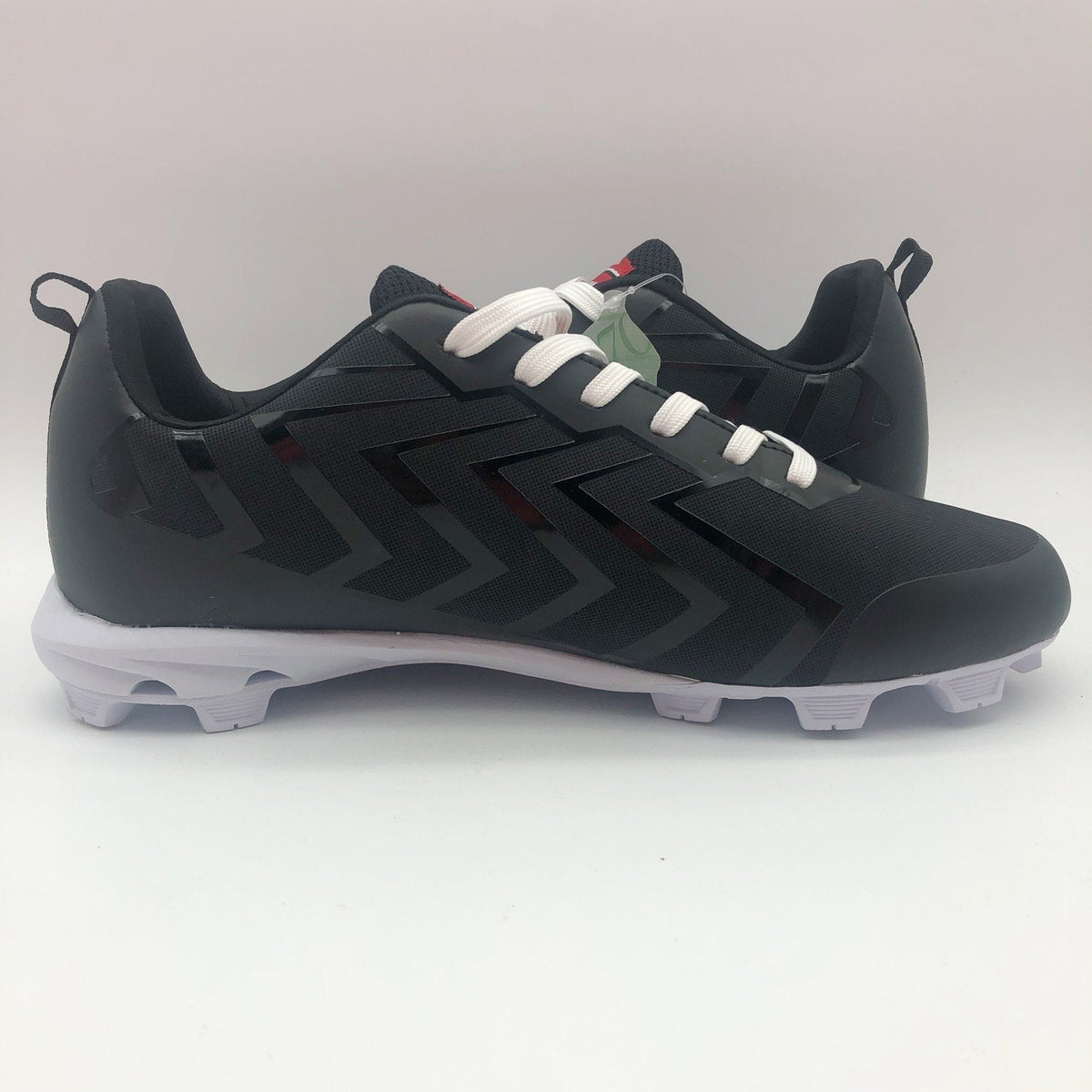 Rawling Mens Savage Low Lace Up Baseball Cleats Size 7 Black White NWOB