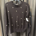 Halogen Knit w/Rhinestone Applique SWEATERS Medium