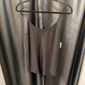 Club Monaco Silk Double Layer Tank TOPS M
