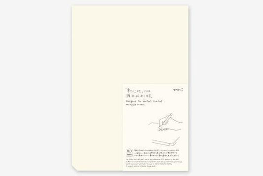 Midori MD Paper Pad Blank A4 - Blank- 90 Sheets