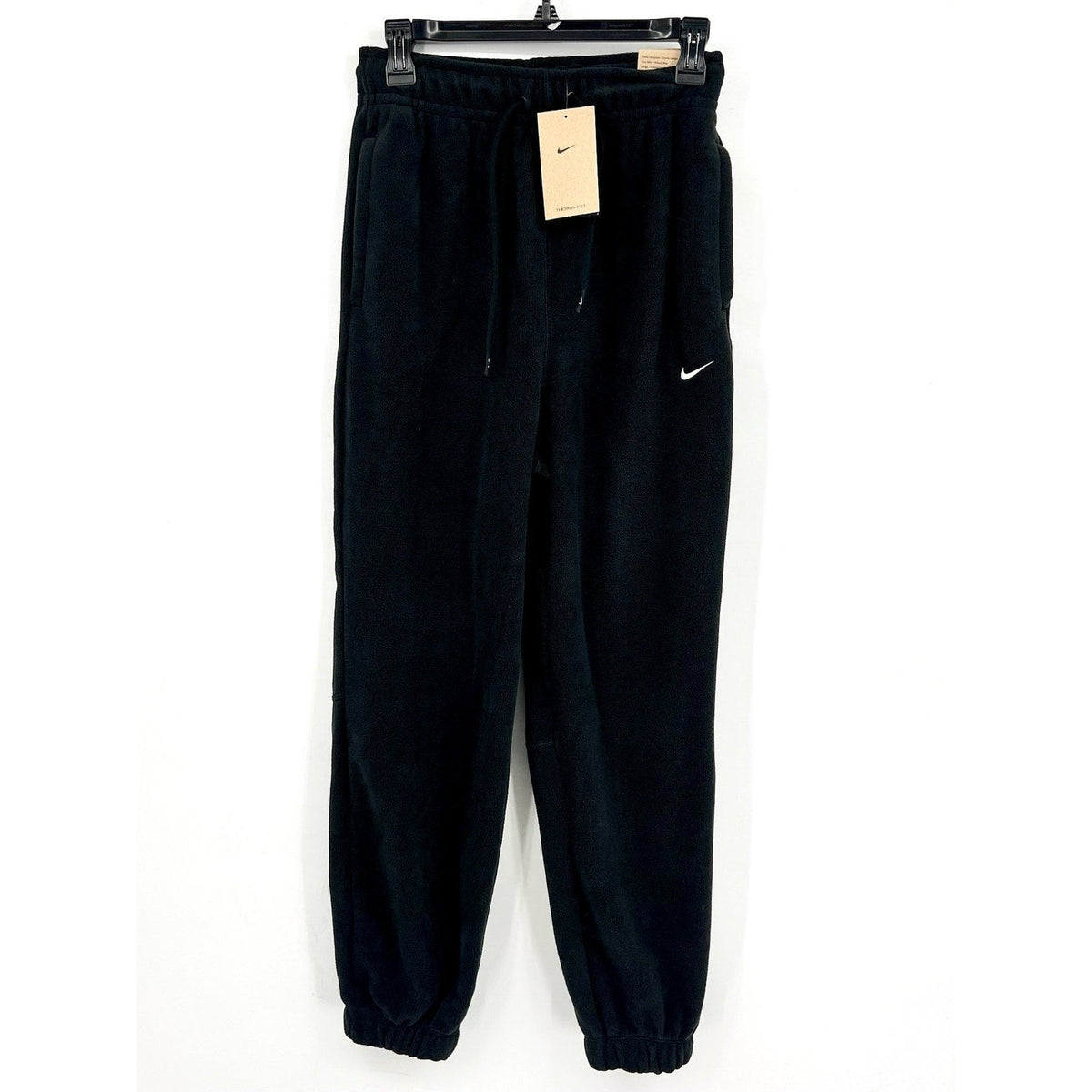 NIKE Women's Thermal Fit Fleece Polar Joggers XS Black Sweatpants NWT