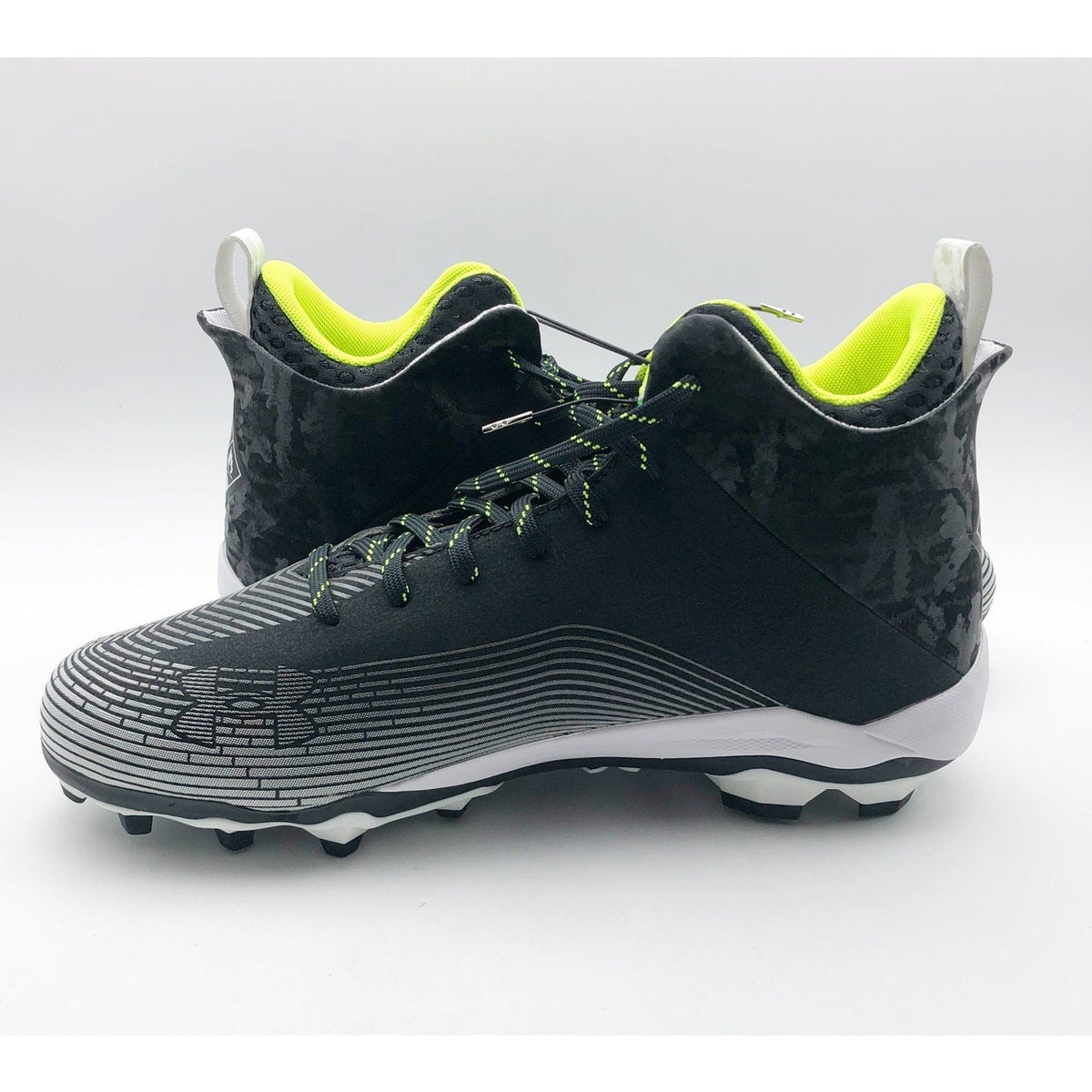 Under Armour Mens Highlight Hammer MC 2.0 Football Cleats Size 9 Black NWOB