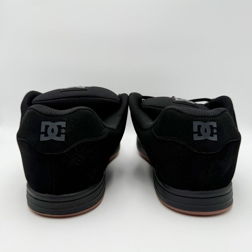 DC Mens Gaveler Low Top Skate Shoes Size 12.5 Black Casual Sneaker NWOB