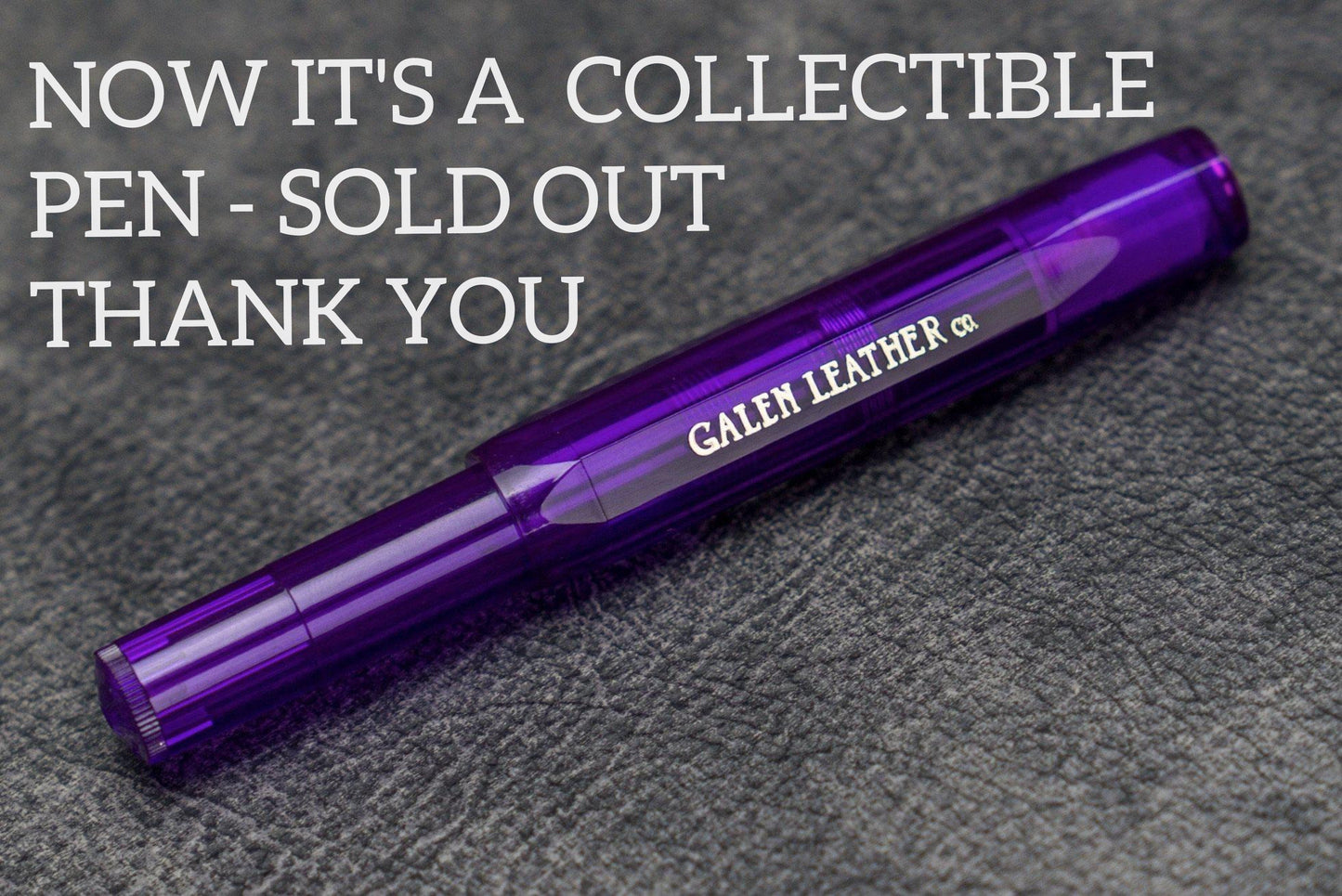 Kaweco Sport Fountain Pen Violet - Galen Leather SE