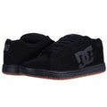 DC Mens Gaveler Low Top Skate Shoes Size 12.5 Black Casual Sneaker NWOB