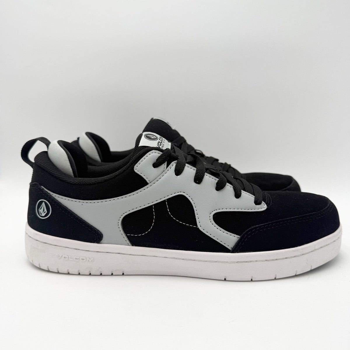 Volcom Mens Vitals Skate Work Shoes Size 8.5 M Blue Black EH Composite Toe NIB