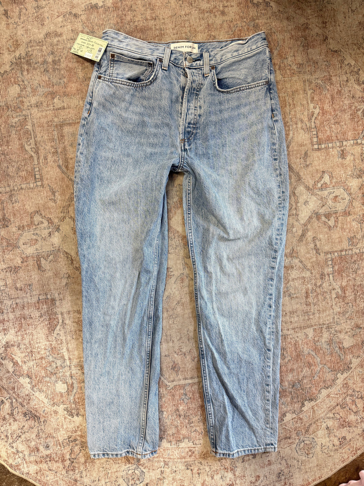 Denim Forum The Boyfriend Loose HR Jeans (30x28)