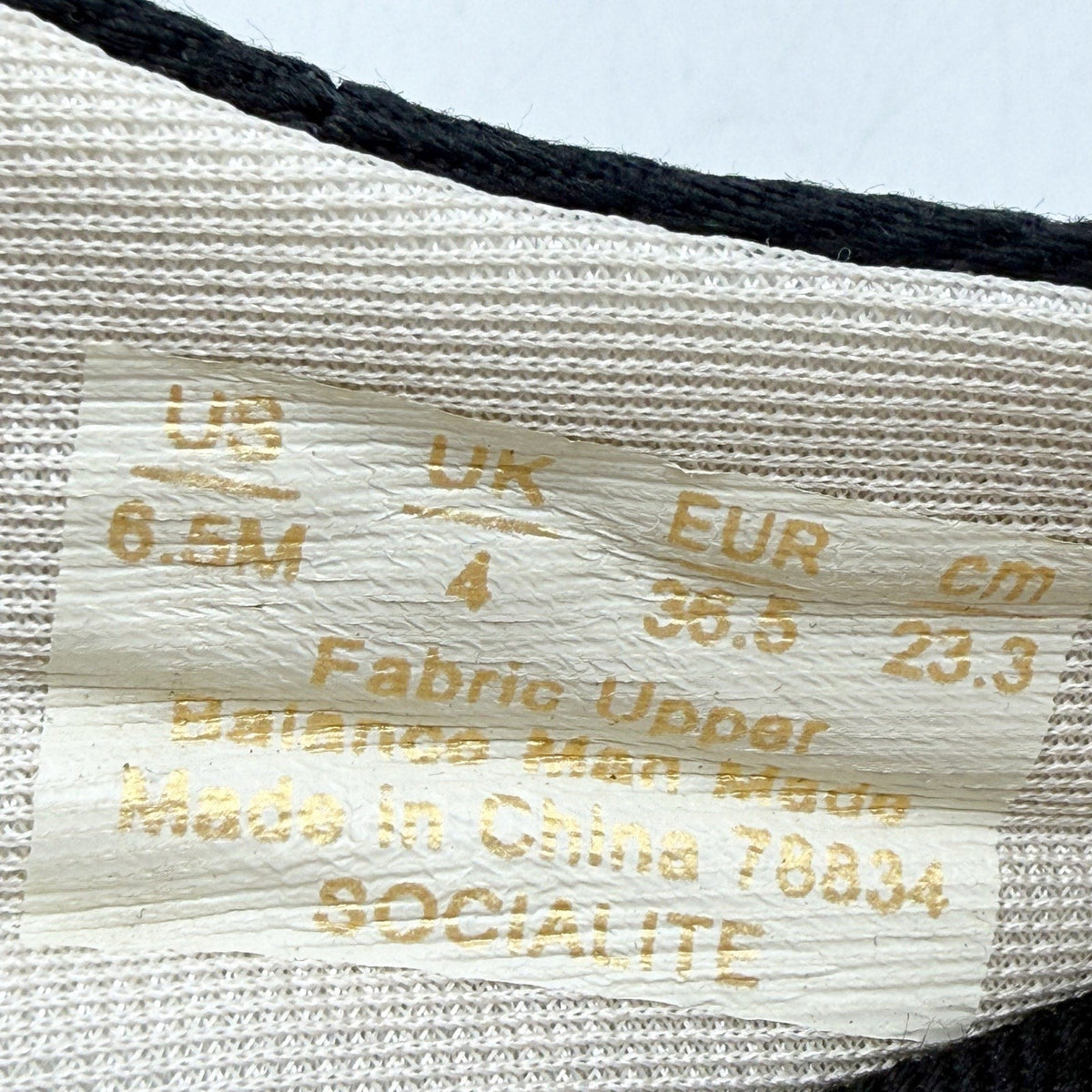 LifeStride Womens Socialite Wedge Sandals Size 6.5 M EU 36.5 Black Canvas NWOB