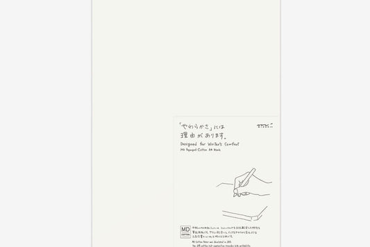 Midori MD Paper Pad Cotton A4 - Blank- 90 Sheets