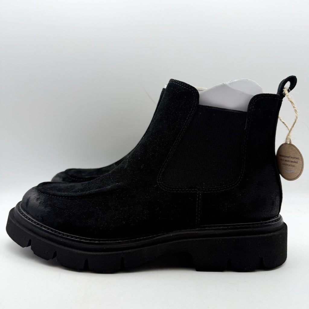 Sofft Womens Samira Chelsea Ankle Boots Size 9 M EU 39.5 Black Suede NIB