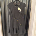 Sandro NWT Cap Gold Buttons DRESSES 40