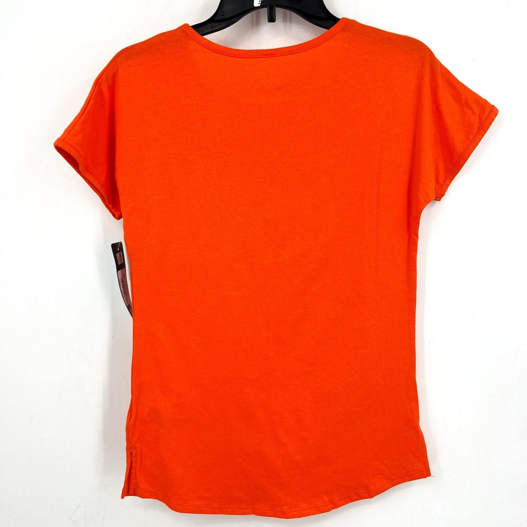 GEN 2 Girls Clemson University Go Heart Tee Large Orange Short Sleeve NWT