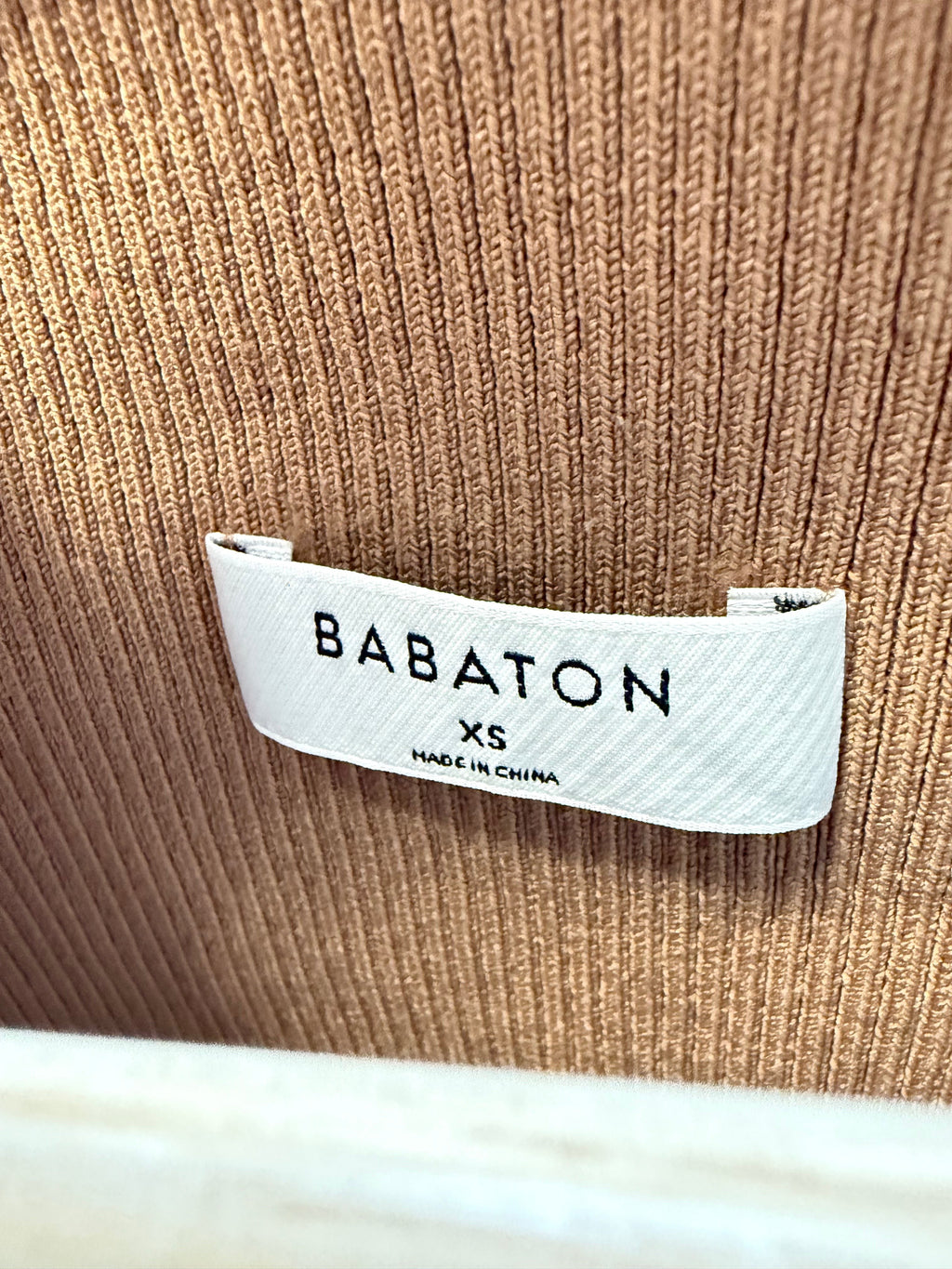 Aritzia Babaton Gideon Sculpt Knit Longsleeve (XS)