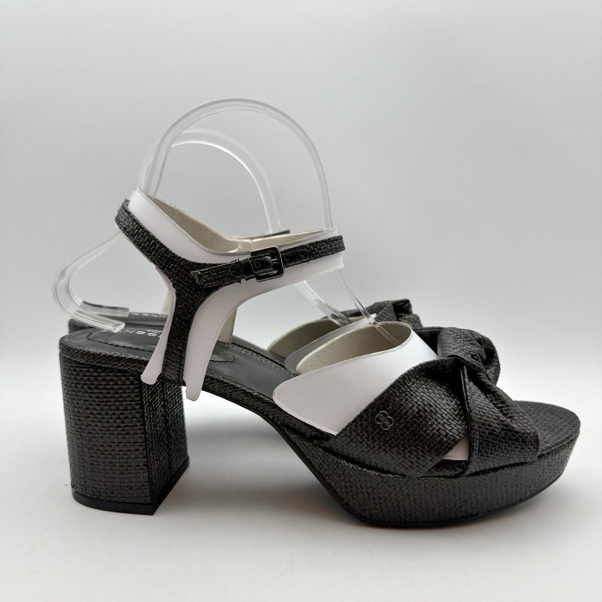 Bandolino Womens Prezley Heeled Sandals Size 8 M Black Party NIB
