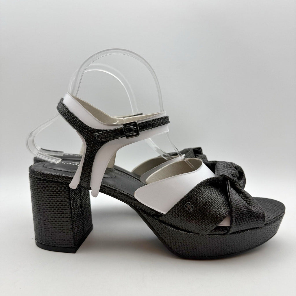 Bandolino Womens Prezley Heeled Sandals Size 8 M Black Party NIB