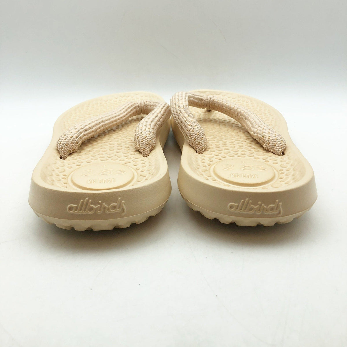 Allbirds Sugar Zeffer 2 Sandals Mens 11 Womens 13 Beige Flip Flops NWT