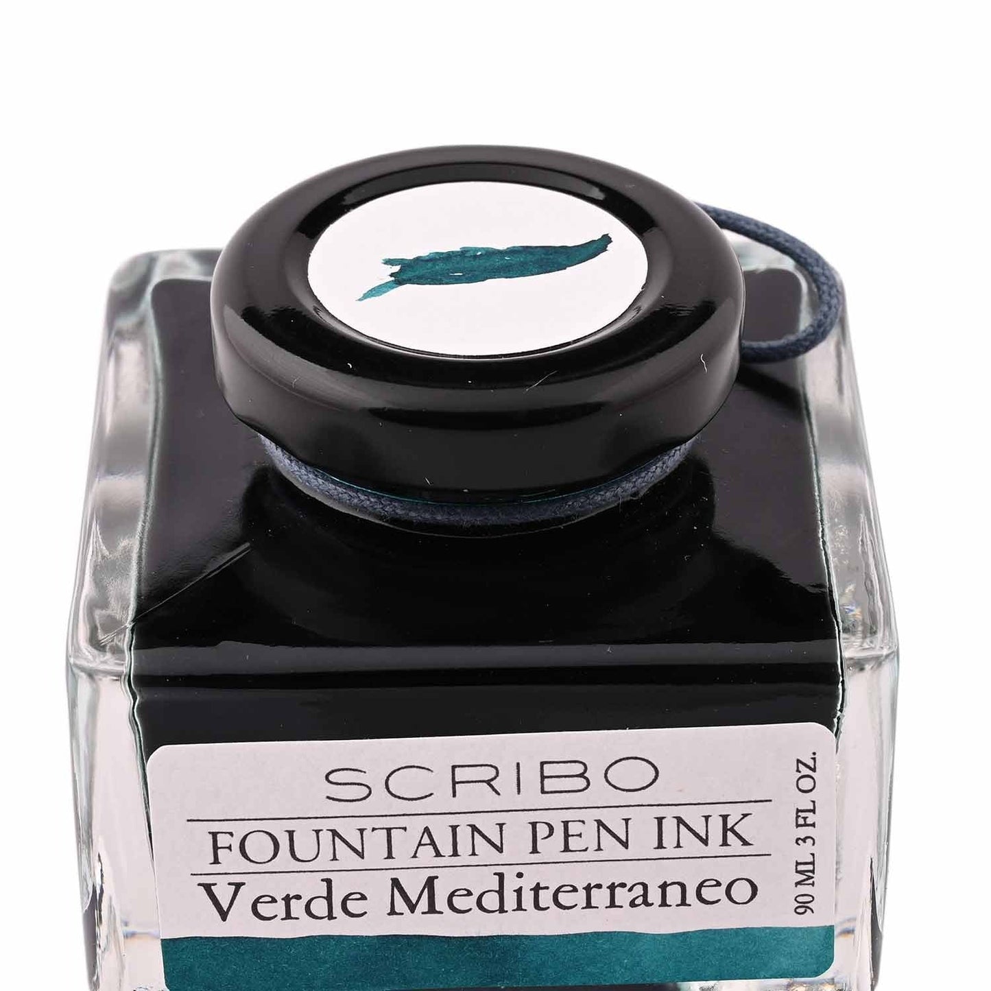 Scribo Verde Mediterraneo Ink Bottle- Turquoise - 90ml