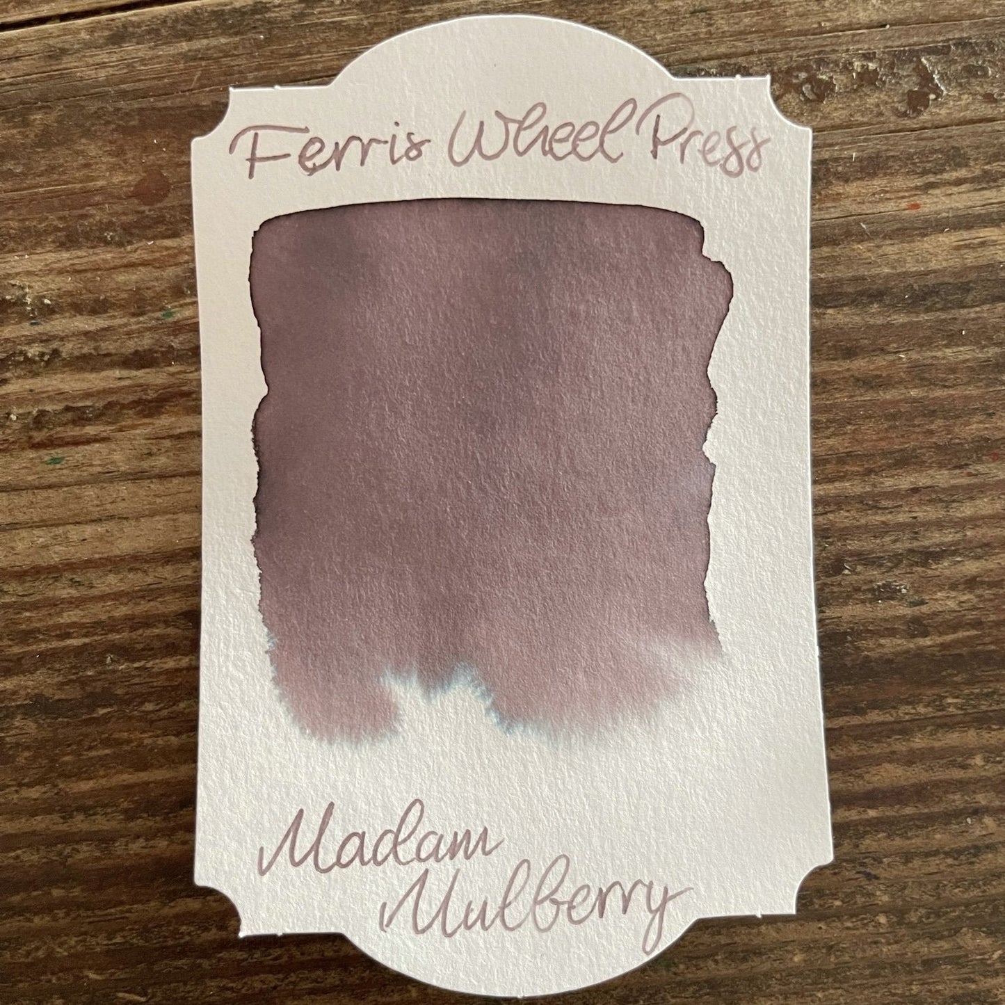 Ferris Wheel Press Madam Mulberry Ink