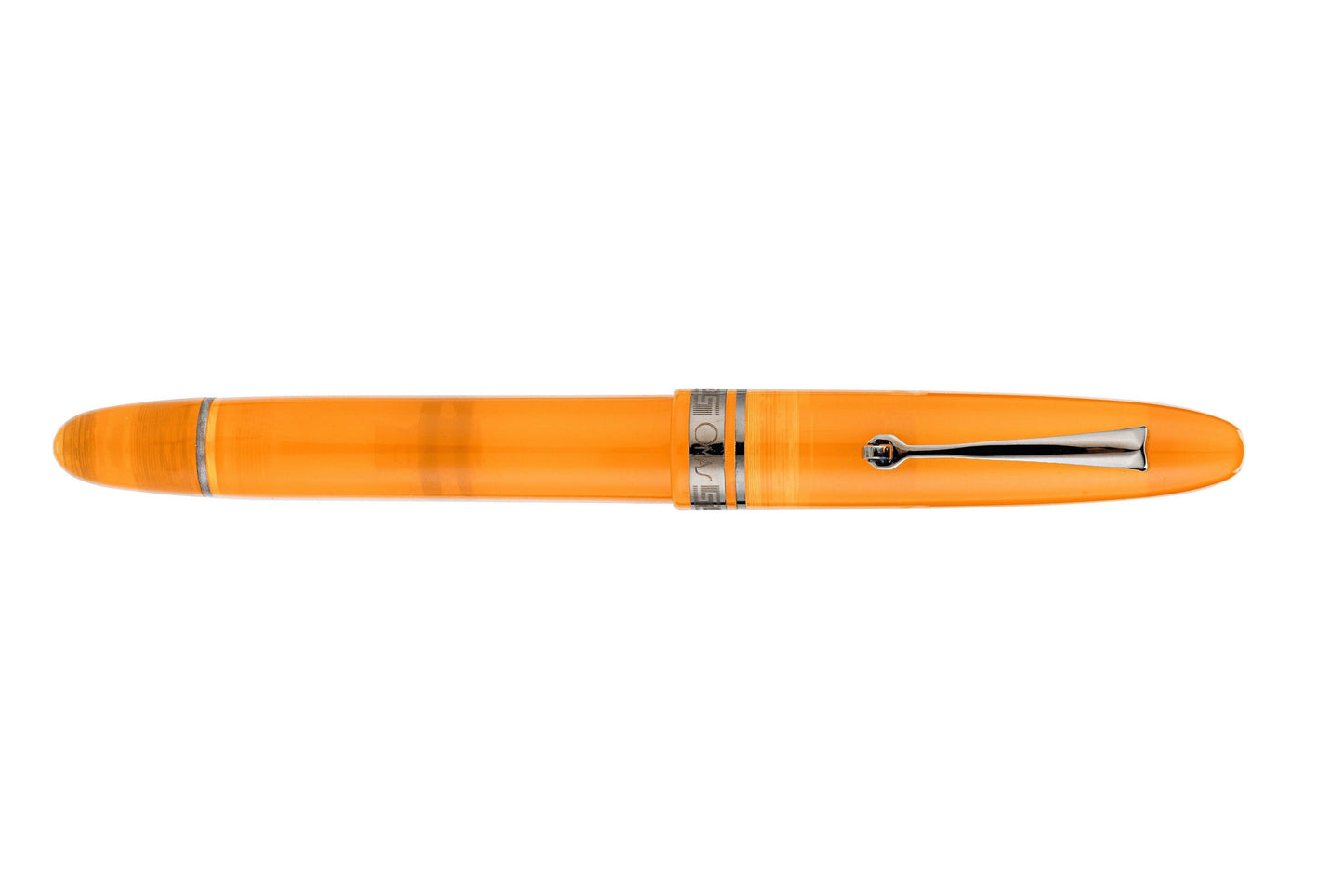 Omas Ogiva Fountain Pen in Arancione with Black Trim