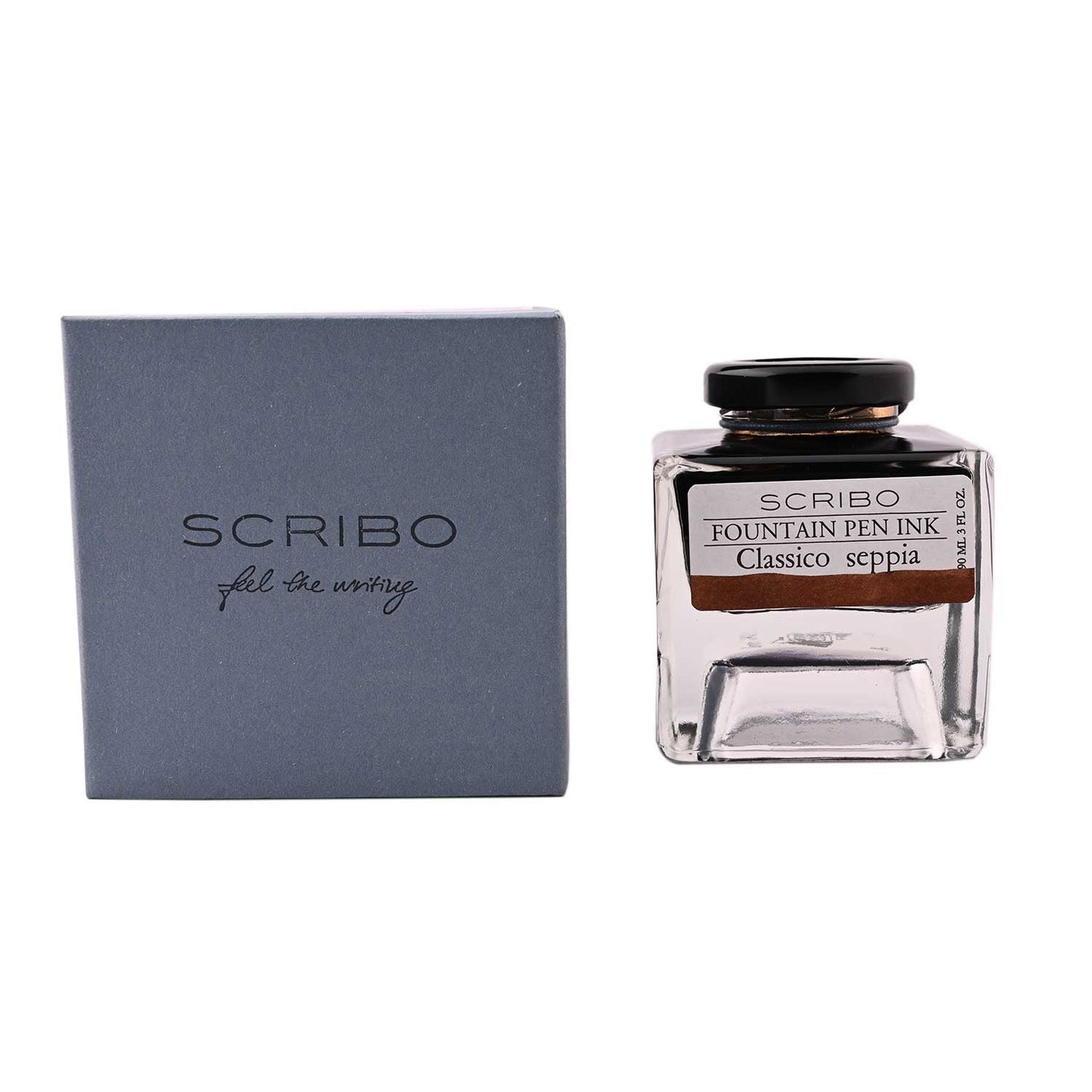 Scribo Classico Seppia Ink Bottle- Brown - 90ml