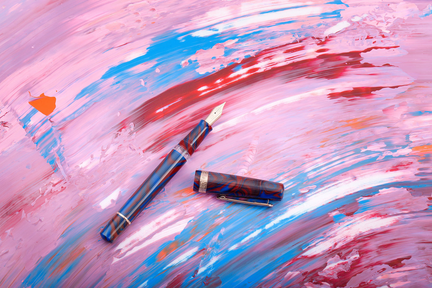 Nahvalur Schuylkill Dragonet Sapphire Limited Edition Fountain Pen