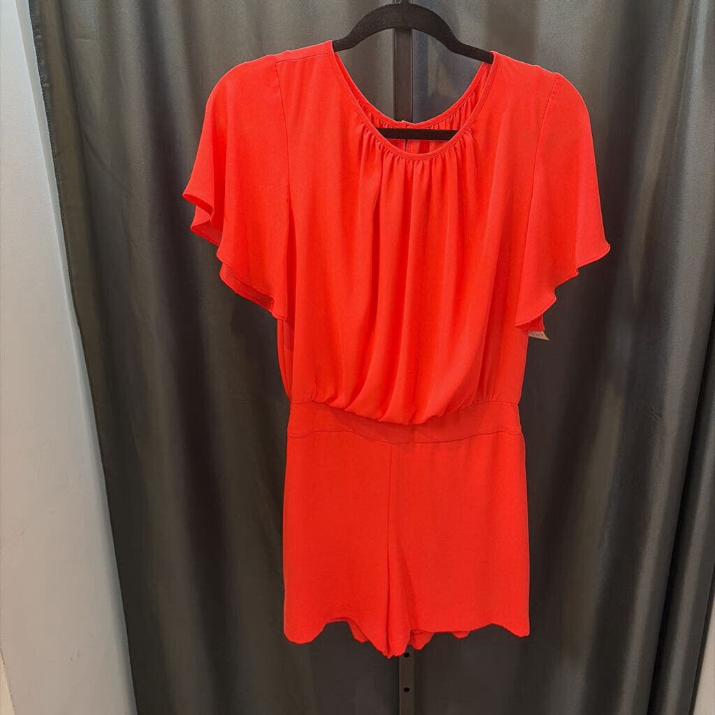WHBM SS Flounce ROMPERS 8