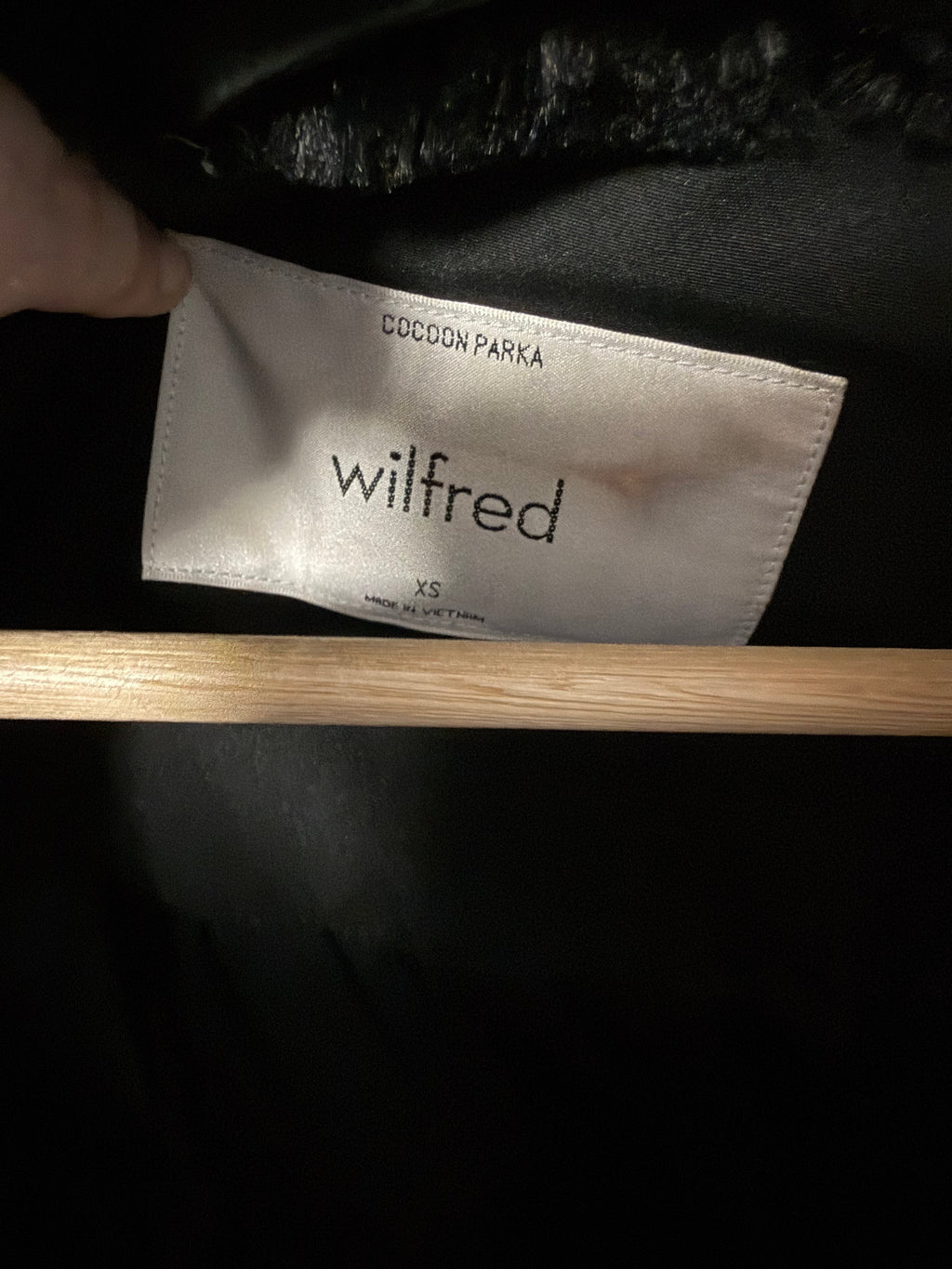 Aritzia Wilfred Cocoon Parka (XS) oo*