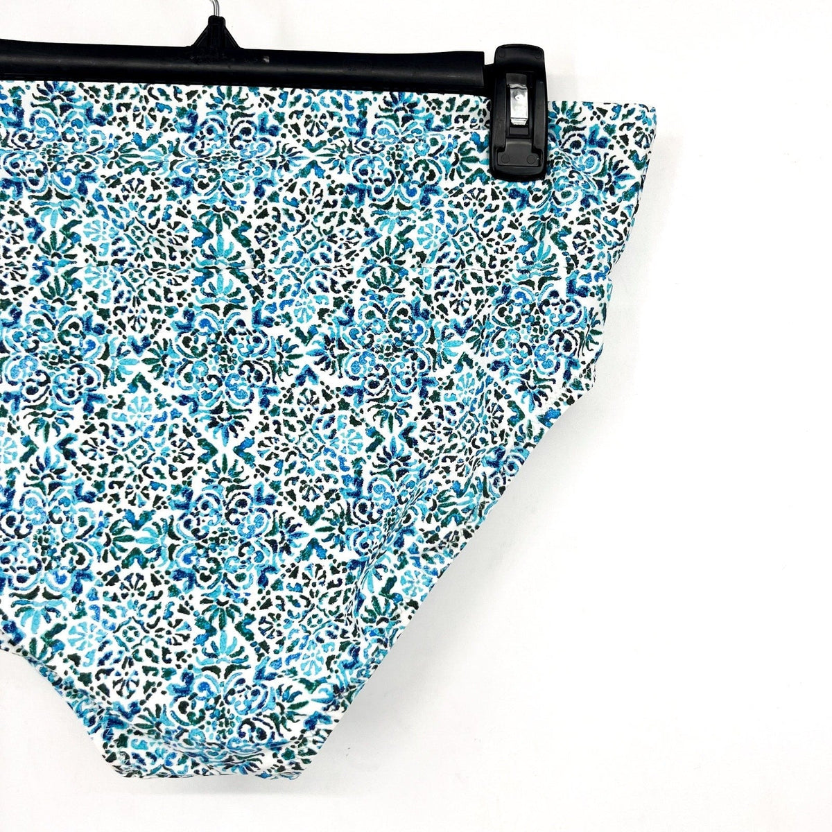 HELEN JON Women's Convertible Hipster Bikini Bottom Small Blue Montrose NWT