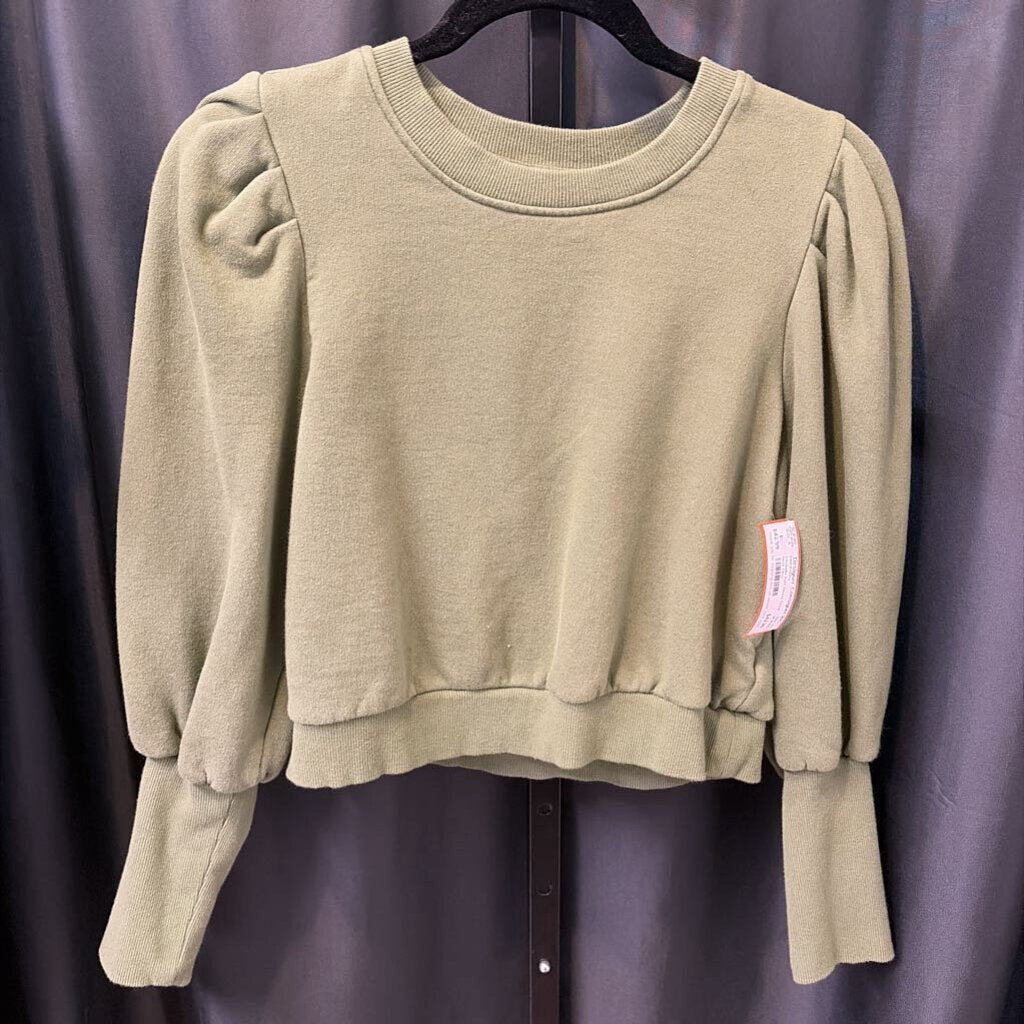 Cleobella Puff Sleeve Crew Neck SWEATERS XS