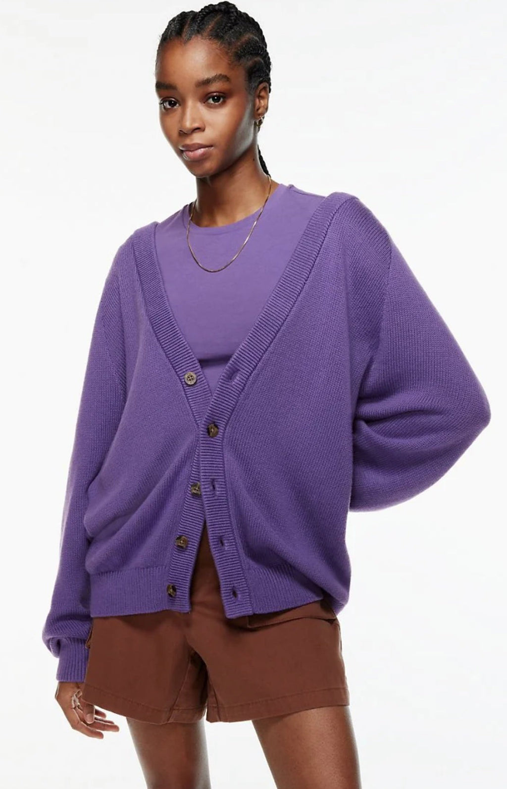 Aritzia TNA Barry Oversized Cardigan (1 = XXS/XS)