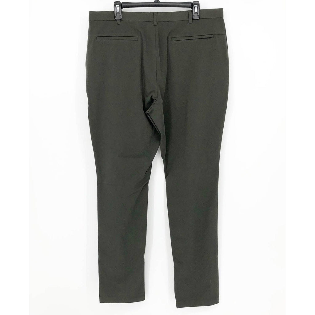 MINISTRY OF SUPPLY Mens Pace Tapered Chino Pants 36x35 Olive Green NWT